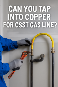 Can I Tap into Copper for CSST Gas Line?