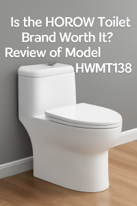 Is the HOROW Toilet Brand Worth It? Review of Model HWMT138
