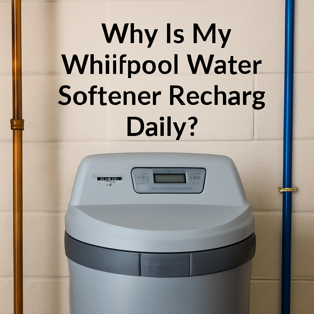 Why Is My Whirlpool Water Softener Recharging Daily?