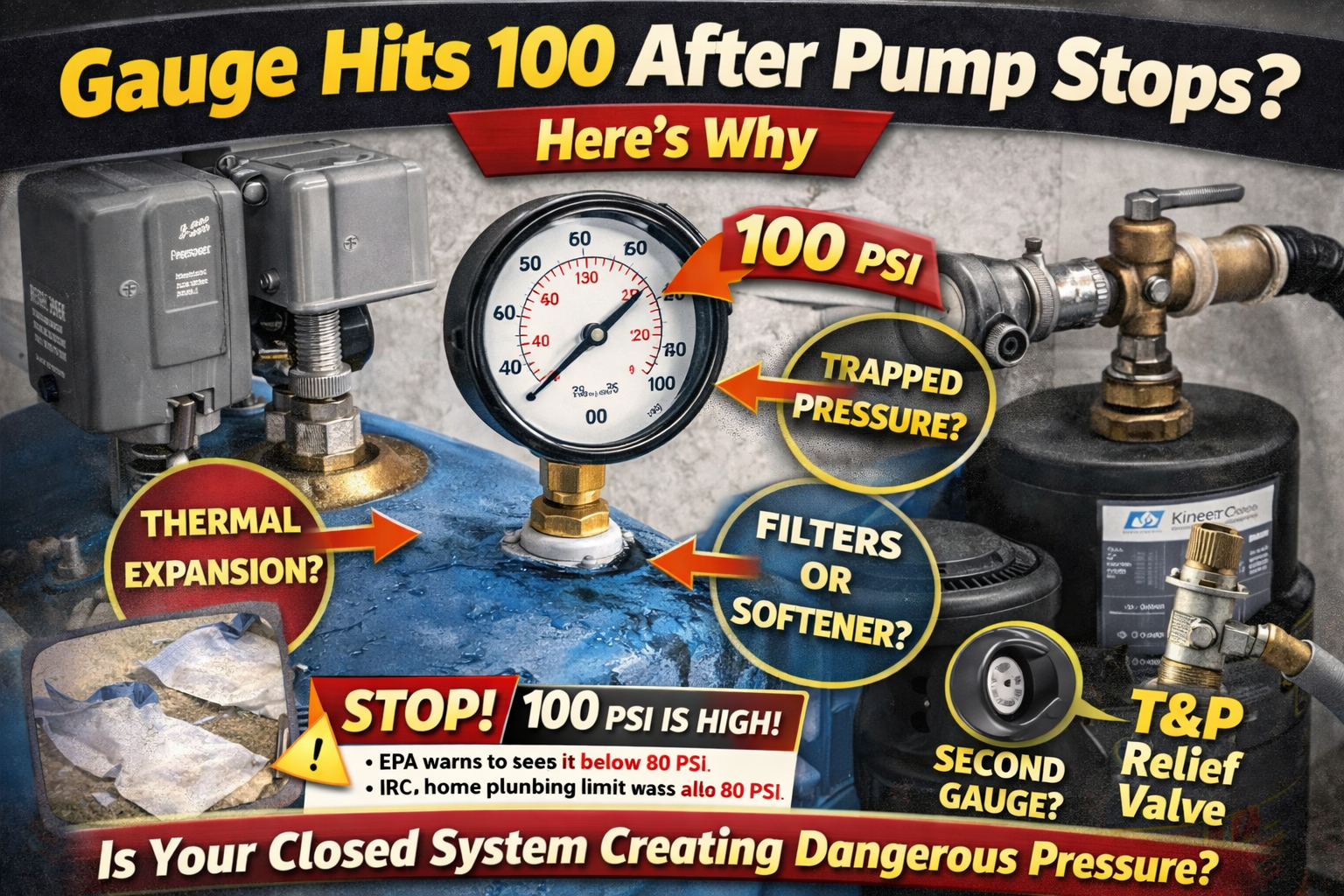 Gauge Hits 100 After Pump Stops? Here's Why