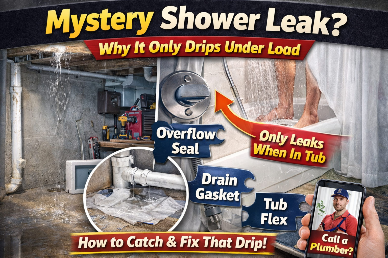 Mystery Shower Leak? Why It Only Drips Under Load