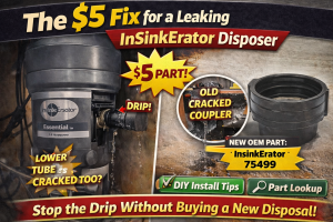 The $5 Fix for a Leaking InSinkErator Disposer