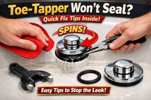 Toe-Tapper Won’t Seal? Quick Fix Guide