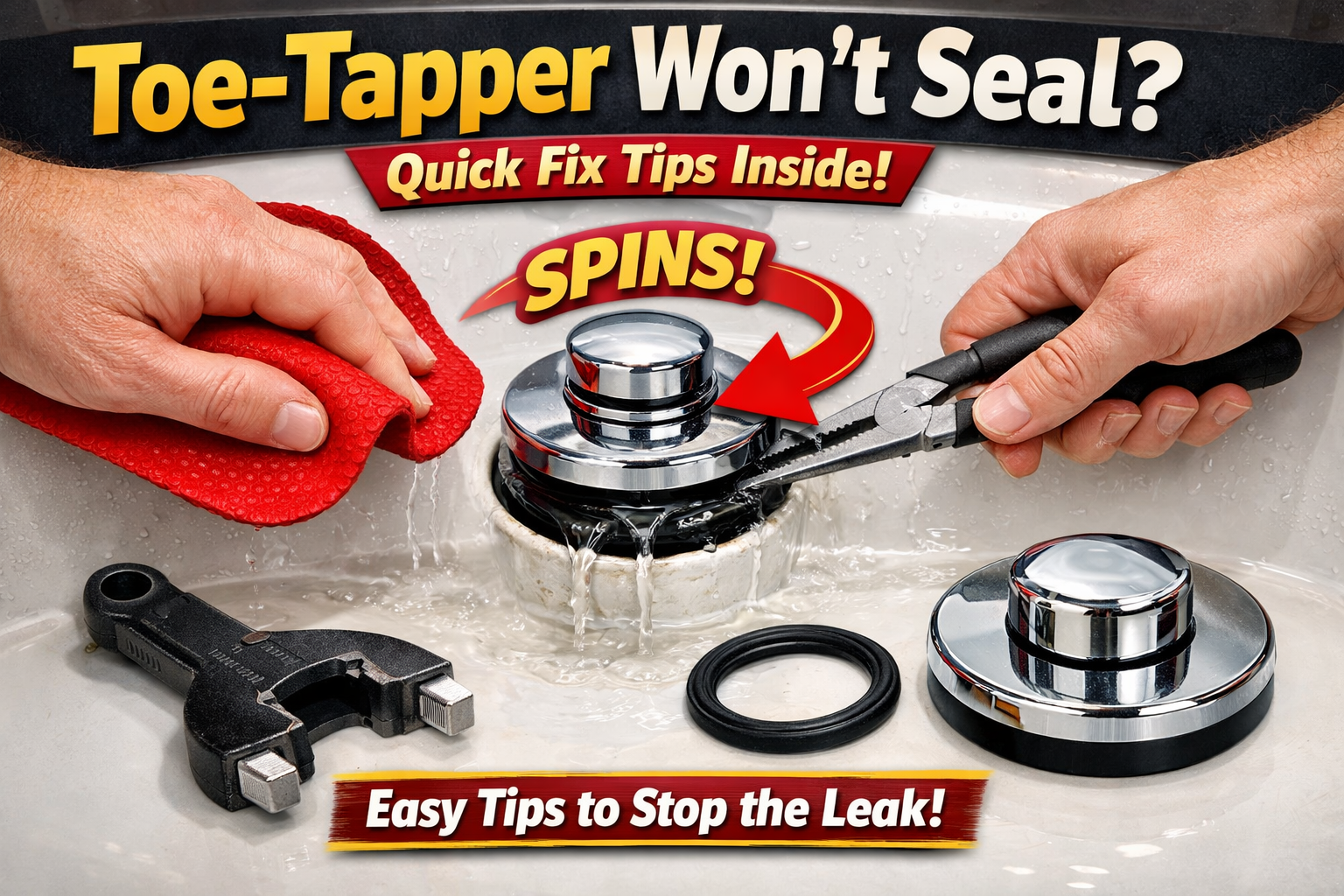 Toe-Tapper Won’t Seal? Quick Fix Guide