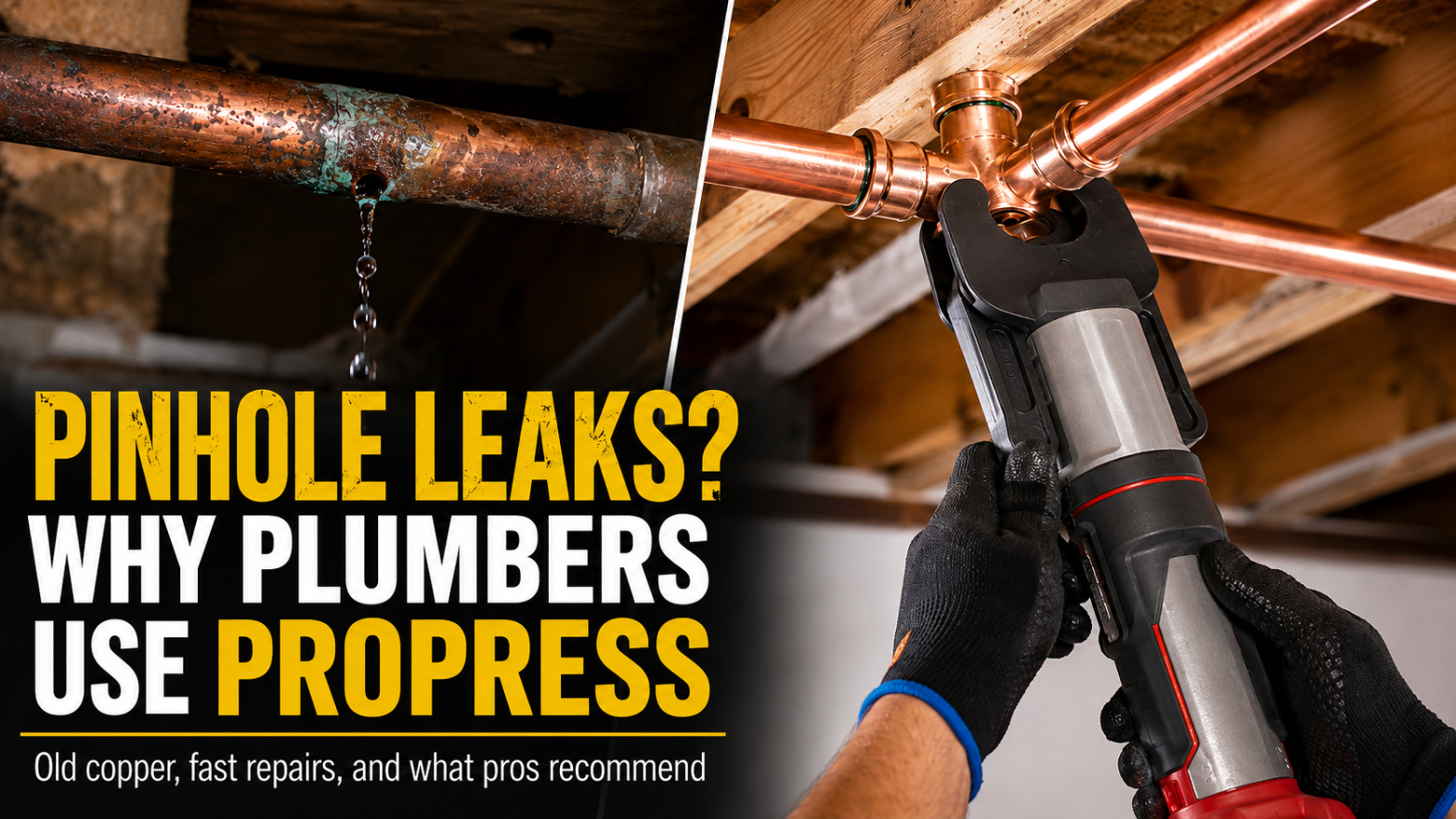Are ProPress Fittings Replacing Sweat Copper?