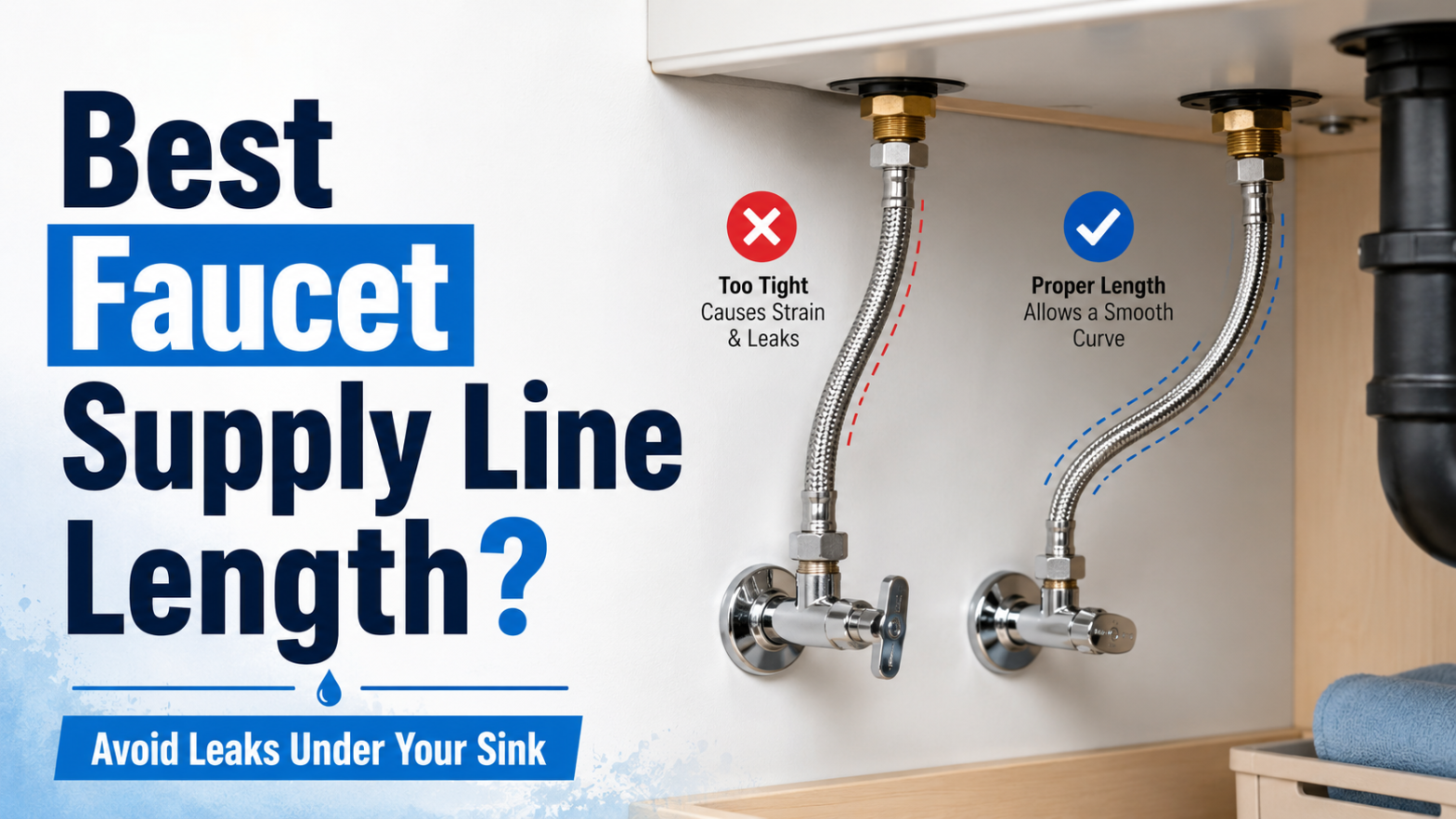 Faucet Supply Line Length: Avoid Costly Leaks