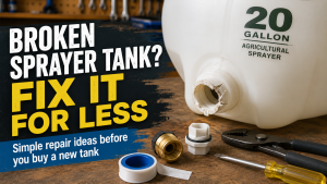 Fix a Broken Sprayer Tank Spout for Less