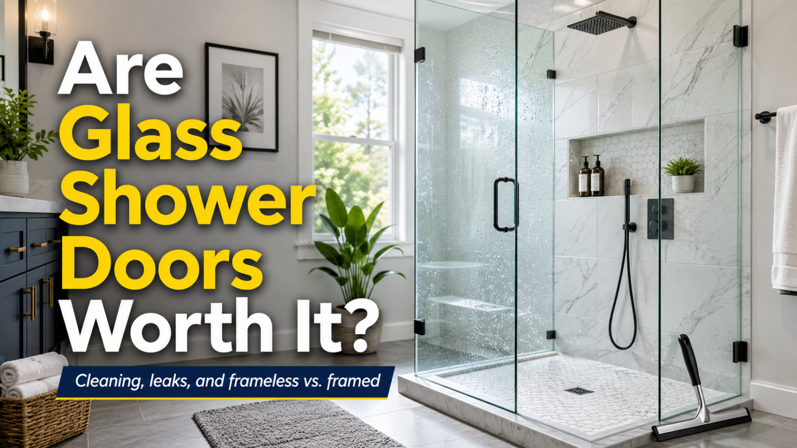 Glass Shower Doors: Worth the Daily Wipe?
