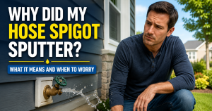 Hose Spigot Sputtered? What It Means