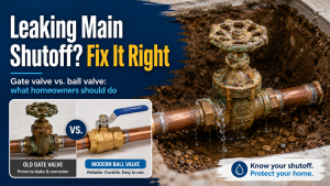 Leaking Main Shutoff Valve? Fix It Right