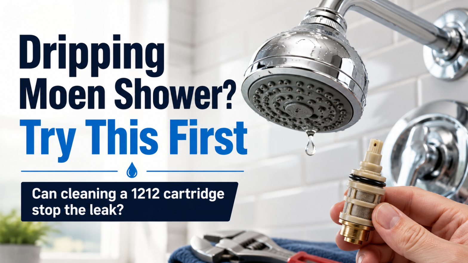 Moen Shower Dripping? Check This First
