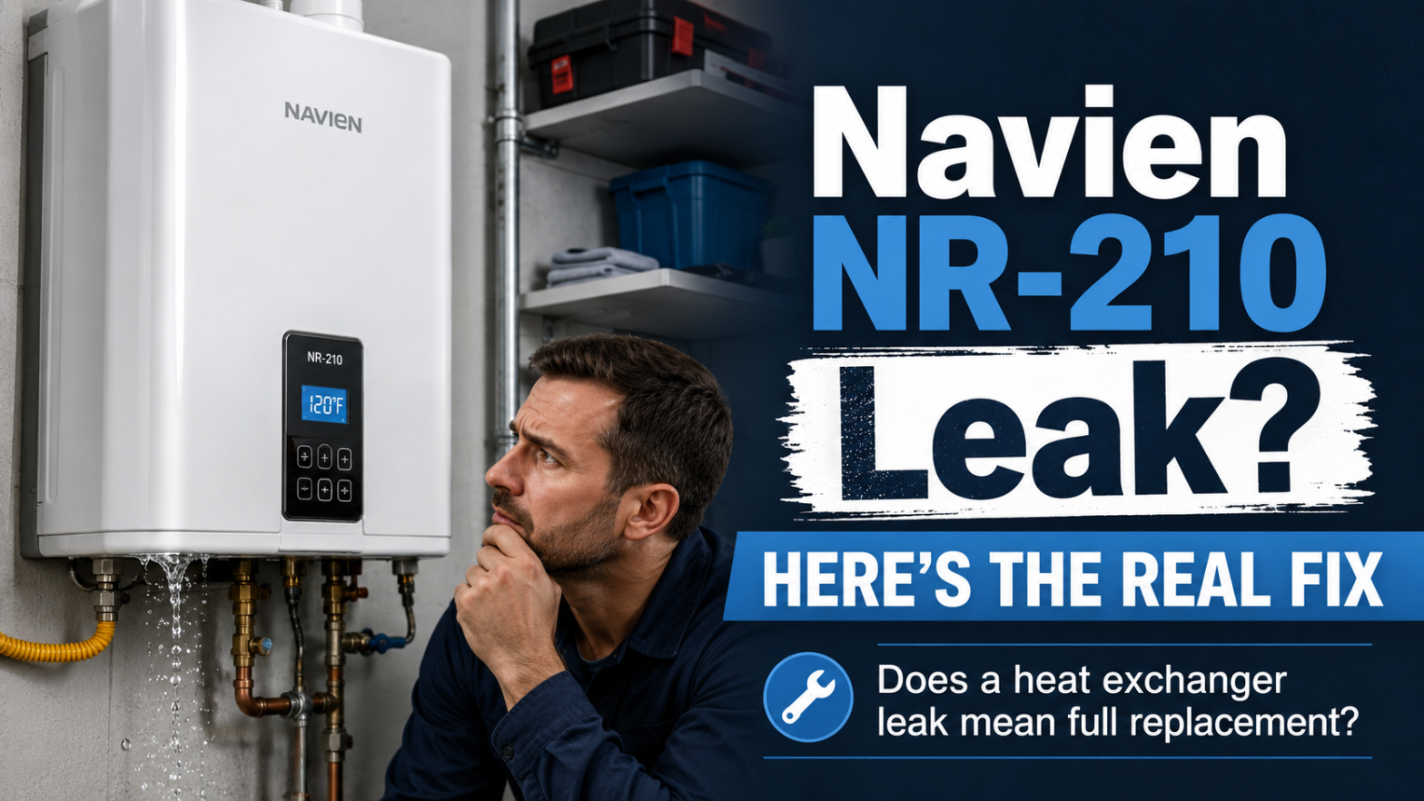 Navien NR-210 Leak: Heat Exchanger Fix?