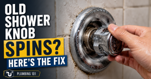 Old Shower Knob Spins? Try This Fix