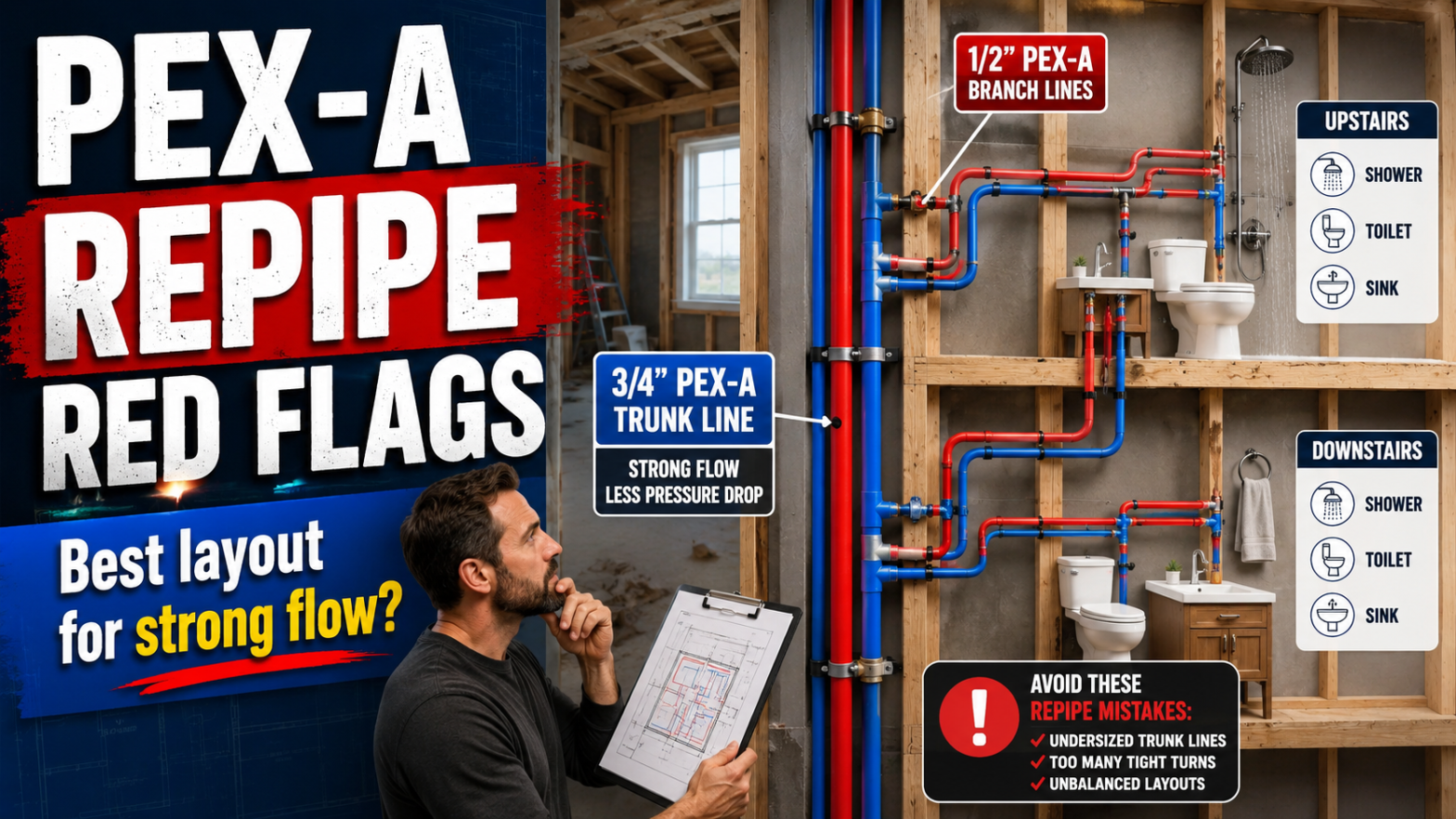 PEX-A Repipe Red Flags Before You Close Walls
