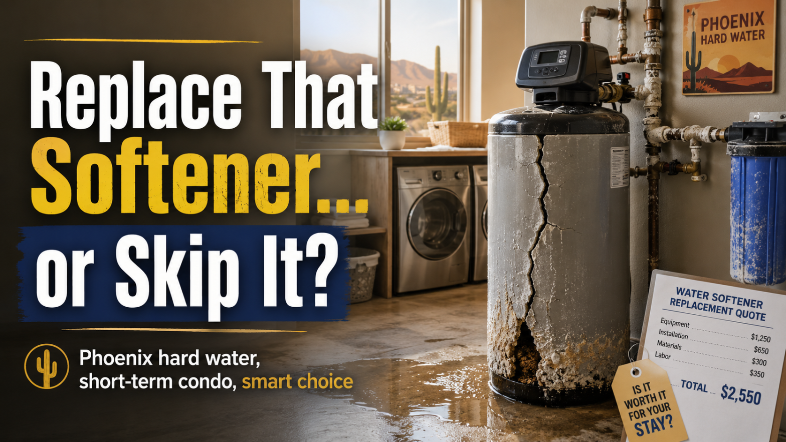 Phoenix Condo Softener: Replace It or Skip It?