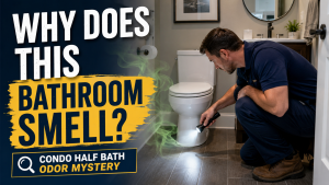 Sewer Smell in Condo Half Bath? Check This