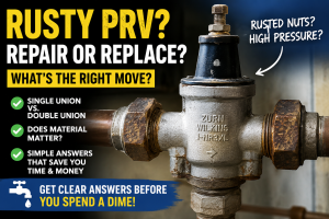 Should You Replace a Rusty Zurn PRV?