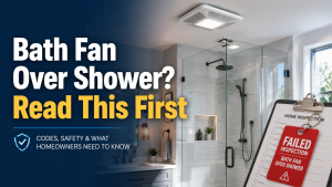 Shower Fan Failed Inspection? Read This First