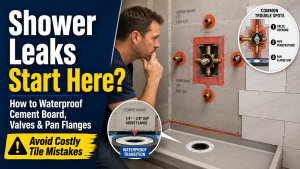 Shower Waterproofing Mistakes That Cause Leaks