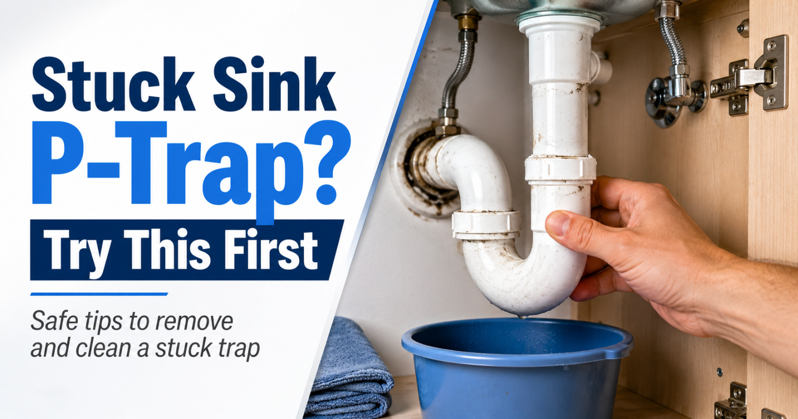 Stuck Sink P-Trap? Try This First