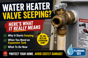 Water Heater Valve Seeping? Check This First