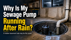 Why Is My Sewage Pump Running After Rain?