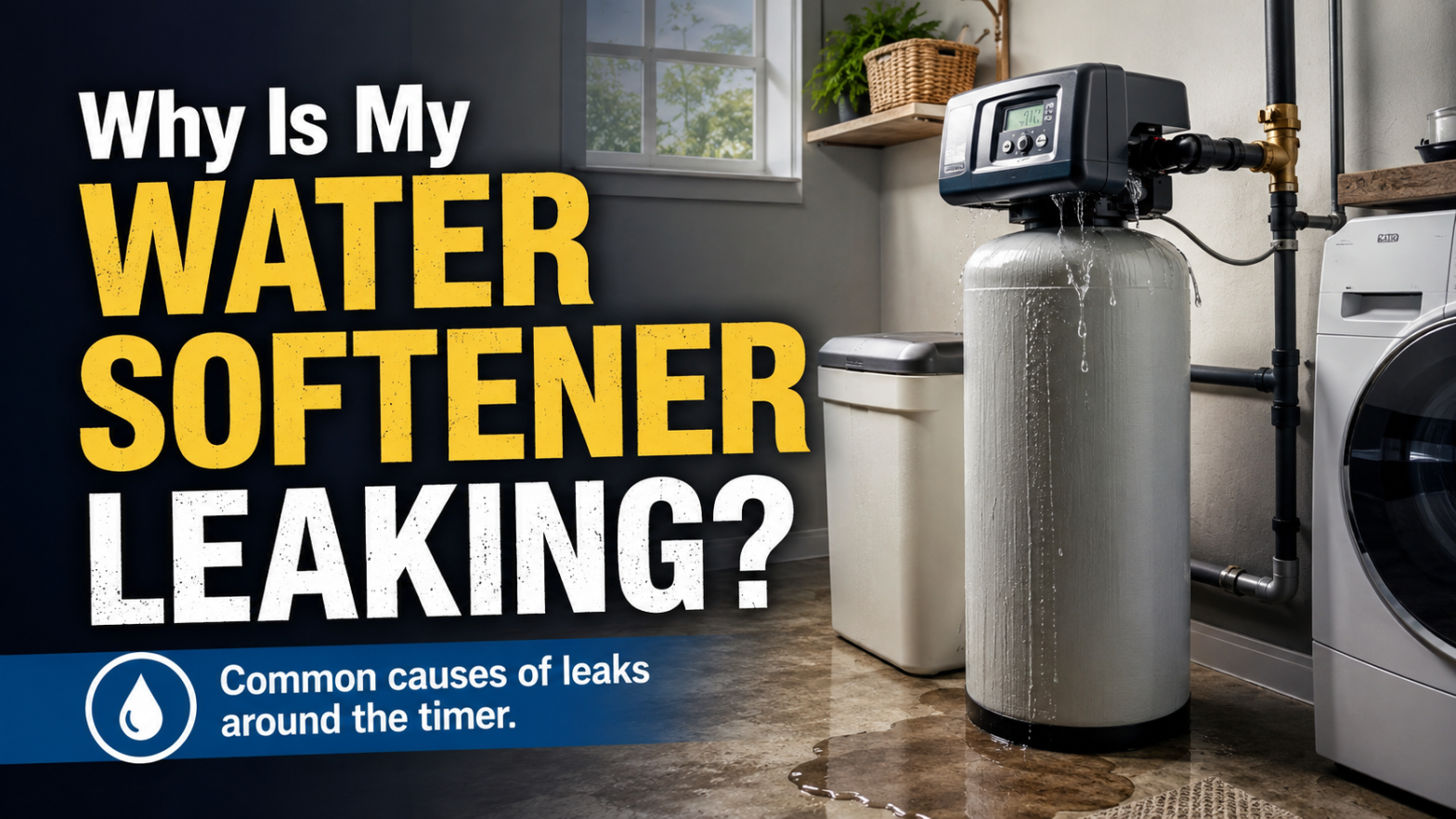 Why Is My Water Softener Timer Leaking?