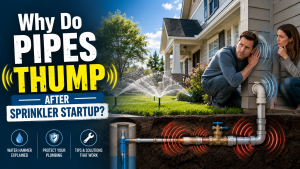 Why Pipes Thump After Sprinkler Startup