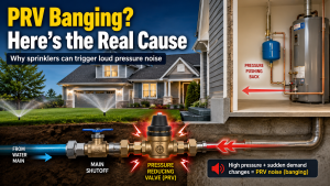 Why Your PRV Bangs When Sprinklers Turn On