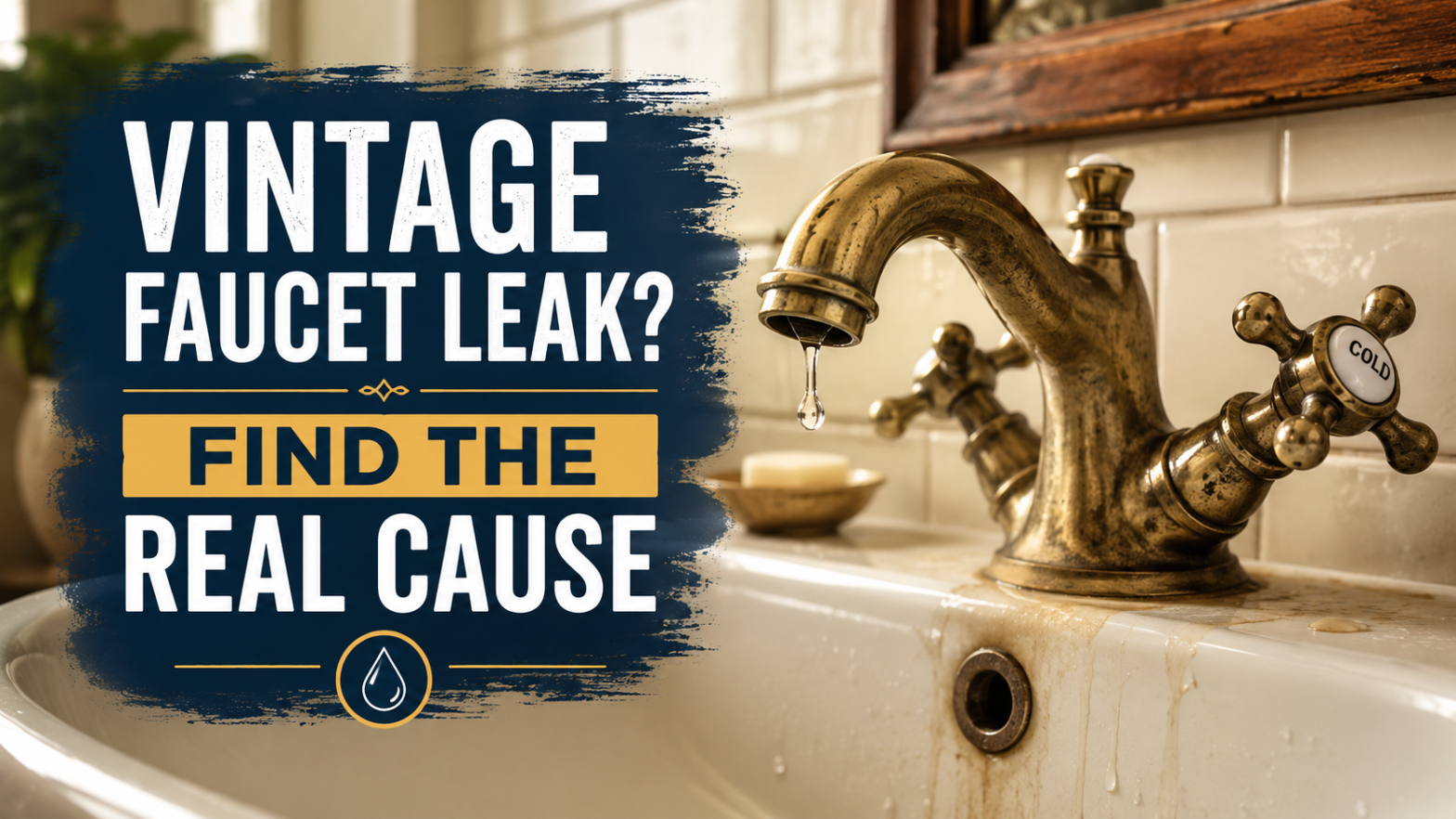 Why Your Vintage Faucet Still Drips