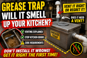 Will This Grease Trap Smell Up The Kitchen?