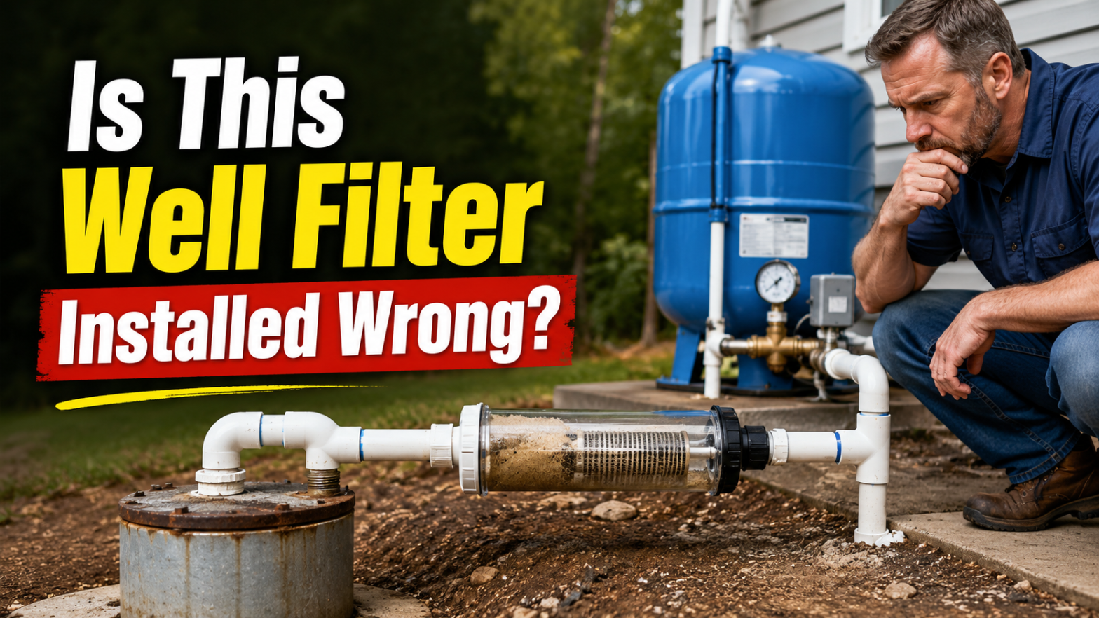 Is Your Well Filter Installed Wrong?